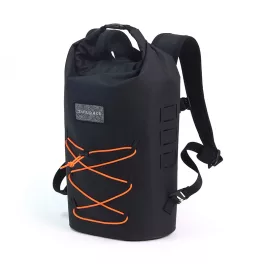   Wasserdichter Rucksack Zulupack® Indy 12L Cordura® – IP67 Schwarz für Wandern und urbanen Einsatz