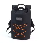 Wasserdichter Rucksack Zulupack® Indy 12L Cordura® – IP67 Schwarz für Wandern und urbanen Einsatz