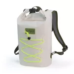 Wasserdichter Rucksack Zulupack® Indy 12L Cordura® – IP67 Weiß für Wandern und urbanen Einsatz