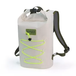   Wasserdichter Rucksack Zulupack® Indy 12L Cordura® – IP67 Weiß für Wandern und urbanen Einsatz
