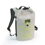 Wasserdichter Rucksack Zulupack® Indy 12L Cordura® – IP67 Weiß für Wandern und urbanen Einsatz