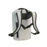 Wasserdichter Rucksack Zulupack® Indy 12L Cordura® – IP67 Weiß für Wandern und urbanen Einsatz