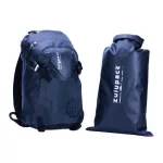 Wasserdichter Motorradrucksack und Fahrradrucksack – Zulupack® Bandit 25L IP63 schwarz