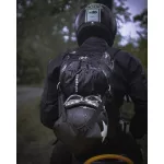 Wasserdichter Motorradrucksack und Fahrradrucksack – Zulupack® Bandit 25L IP63 schwarz