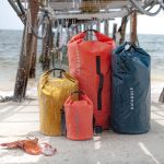 Wasserdichter Packsack für SUP, Kajak & Boot – Zulupack® Tube 25L IP67 – grau
