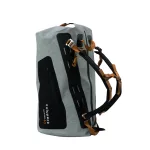 Robuste IP66 wasserdichte Tasche für Wandern und Segeln – Rackham 40L - Grau/Camel