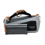 Robuste IP66 wasserdichte Tasche für Wandern und Segeln – Rackham 40L - Grau/Camel