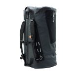 Schwarze wasserdichte Reisetasche 60L Fassungsvermögen – Zulupack® Rackham