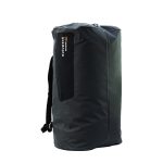 Schwarze wasserdichte Reisetasche 60L Fassungsvermögen – Zulupack® Rackham