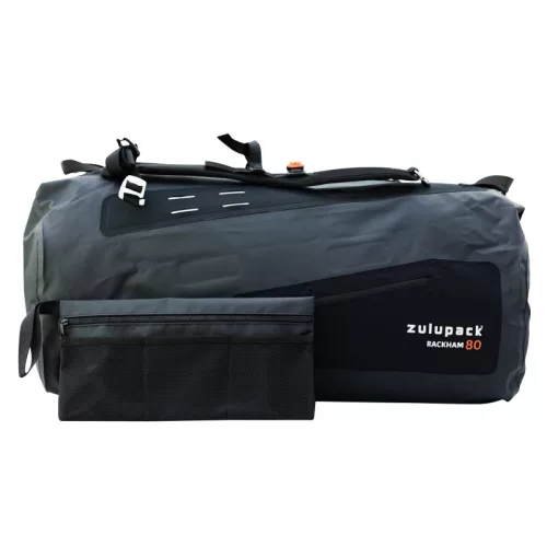 Robuste IP66 wasserdichte Tasche für mehrtägige Touren und Expeditionen – Rackham 80L - schwarz
