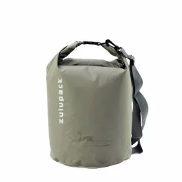 Wasserdichter Packsack für SUP, Kajak & Boot – Zulupack Tube 15L - grau