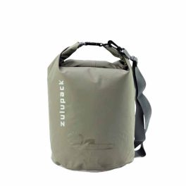 Wasserdichter Packsack für SUP, Kajak & Boot – Zulupack Tube 15L - grau