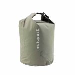Wasserdichter Packsack für SUP, Kajak & Boot – Zulupack Tube 15L - grau