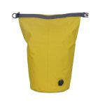 Wasserdichter Packsack für Kajak, SUP und Boot – Zulupack Tube 15L IP67 - gelb