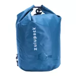 Wasserdichter Packsack SUP, Kajak & Boot – Zulupack Tube 15L IP67 – blau