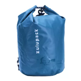 Wasserdichter Packsack SUP, Kajak & Boot – Zulupack Tube 15L IP67 – blau