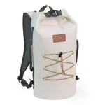 Wasserdichter Rucksack für Wassersport, Wandern und den urbanen Alltag – Zulupack® Indy 20L Cordura® – IP67 weiß/camel