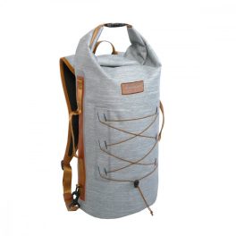 Wasserdichter Rucksack für mehrtägige Abenteuer – Zulupack® Indy 40L – grau/camel