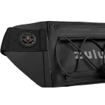 Wasserdichte Bauchtasche 0,5 L – IP67 – schwarz, ideal für Wandern, Strand & Radfahren – Zulupack® Froggy