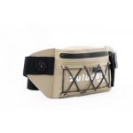 Graue wasserdichte Bauchtasche 0,5 L – IP67, kompakt & robust, für Strand, Wandern & Radfahren – Zulupack® Froggy