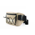 Graue wasserdichte Bauchtasche 0,5 L – IP67, kompakt & robust, für Strand, Wandern & Radfahren – Zulupack® Froggy