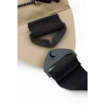 Graue wasserdichte Bauchtasche 0,5 L – IP67, kompakt & robust, für Strand, Wandern & Radfahren – Zulupack® Froggy