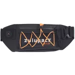 Wasserdichte Bauchtasche Zulupack® Froggy Cordura® Black – IP67 – kompakte Premium-Hüfttasche für einen aktiven Lebensstil