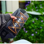 Wasserdichte Bauchtasche Zulupack® Froggy Cordura® Black – IP67 – kompakte Premium-Hüfttasche für einen aktiven Lebensstil