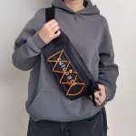 Wasserdichte Bauchtasche Zulupack® Froggy Cordura® Black – IP67 – kompakte Premium-Hüfttasche für einen aktiven Lebensstil