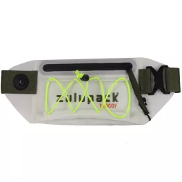   Wasserdichte Bauchtasche Zulupack® Froggy Cordura® Black – IP67 – kompakte Premium-Hüfttasche für einen aktiven Lebensstil