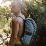 Wasserdichter Rucksack 12 L, blau, IP66, kompakt verstaubar, für SUP, Kajak, Kanu und Wandern – Zulupack® Quokka