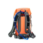 Wasserdichter 25L Rucksack – IP67, robust, ergonomisch, Wandern, Outdoor, orange – Zulupack® Triton