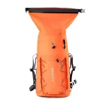 Wasserdichter 25L Rucksack – IP67, robust, ergonomisch, Wandern, Outdoor, orange – Zulupack® Triton