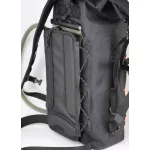 Zulupack® Triton 25L Cordura® – wasserdichter Rolltop-Rucksack (IP67), schwarz – für Wandern & Wassersport