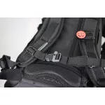 Zulupack® Triton 25L Cordura® – wasserdichter Rolltop-Rucksack (IP67), schwarz – für Wandern & Wassersport