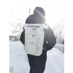 Wasserdichter Rucksack Zulupack® Triton 25L Cordura®– IP67, weiß, für Wandern und Wassersport