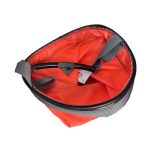 Faltbarer Eimer fürs Boot, Camping und Angeln – Zulupack® Bosco 15L orange