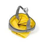 Faltbarer Eimer für Camping und Boot Zulupack® Bosco 15L – gelb