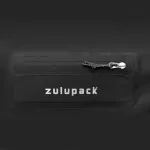 Schwarzer wasserdichter Rucksack für Mehrtagestouren und Wassersport – Zulupack® Nomad 35L IP67