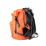 Oranger wasserdichter Rucksack für Mehrtagestouren und Wassersport – Zulupack® Nomad 35L IP67