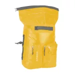 Gelber wasserdichter Rucksack für Mehrtagestouren und Wassersport – Zulupack® Nomad 35L IP67