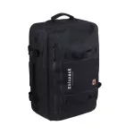 Wasserdichte Reisetasche Zulupack® Antipode 45L Cordura® IP63 – Schwarz – für Reisen und Wandern