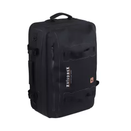  Wasserdichte Reisetasche Zulupack® Antipode 45L Cordura® IP63 – Schwarz – für Reisen und Wandern