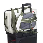 Wasserdichte Reisetasche Zulupack® Antipode 45L Cordura® IP63 – Weiß – praktische Reisetasche für unterwegs