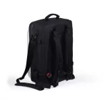 Wasserdichte Reisetasche Zulupack® Antipode 45L Cordura® IP63 – Schwarz/Weiß – Stilvoll und praktisch für jede Reise