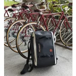 Wasserdichte Reisetasche Zulupack® Antipode 45L Cordura® IP63 – Schwarz/Weiß – Stilvoll und praktisch für jede Reise