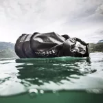 Wasserdichter Rucksack für Kajak, SUP & Boot – Zulupack® Tube 45L IP67 Schwarz