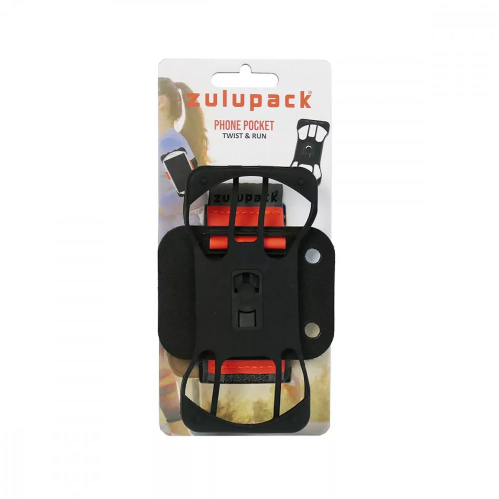 Handy Ran Ritter Handyhalterung zum Laufen Zulupack® Twist&Run– komfortabler
