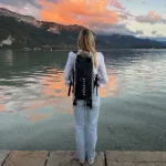 Robuster wasserdichter Rucksack für Radfahrer und Wanderer – Zulupack® Mojo 18L