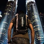 Robuster wasserdichter Rucksack für Radfahrer und Wanderer – Zulupack® Mojo 18L